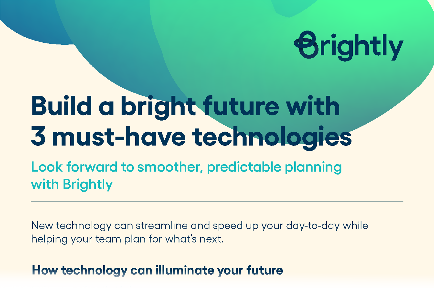 3 technologies you need to future-proof your organization infographic preview