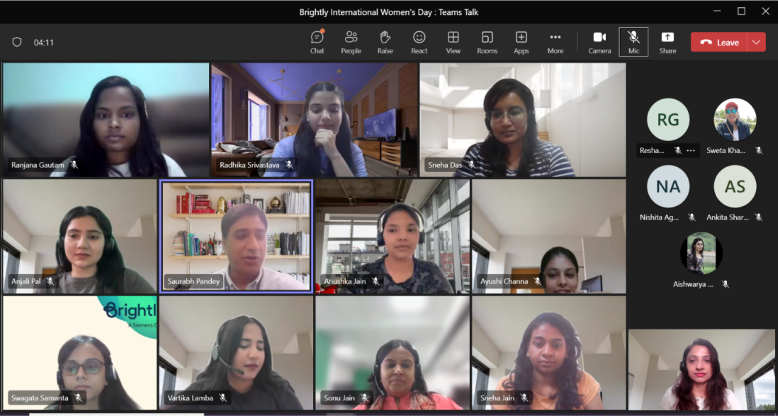 Viewing of “Leading by Example: Underrepresentation in the Workplace” a fireside chat featuring leadership and DEI consultant Dr. Alexandria Graves and Ravyn Kingsberry; India (virtual)