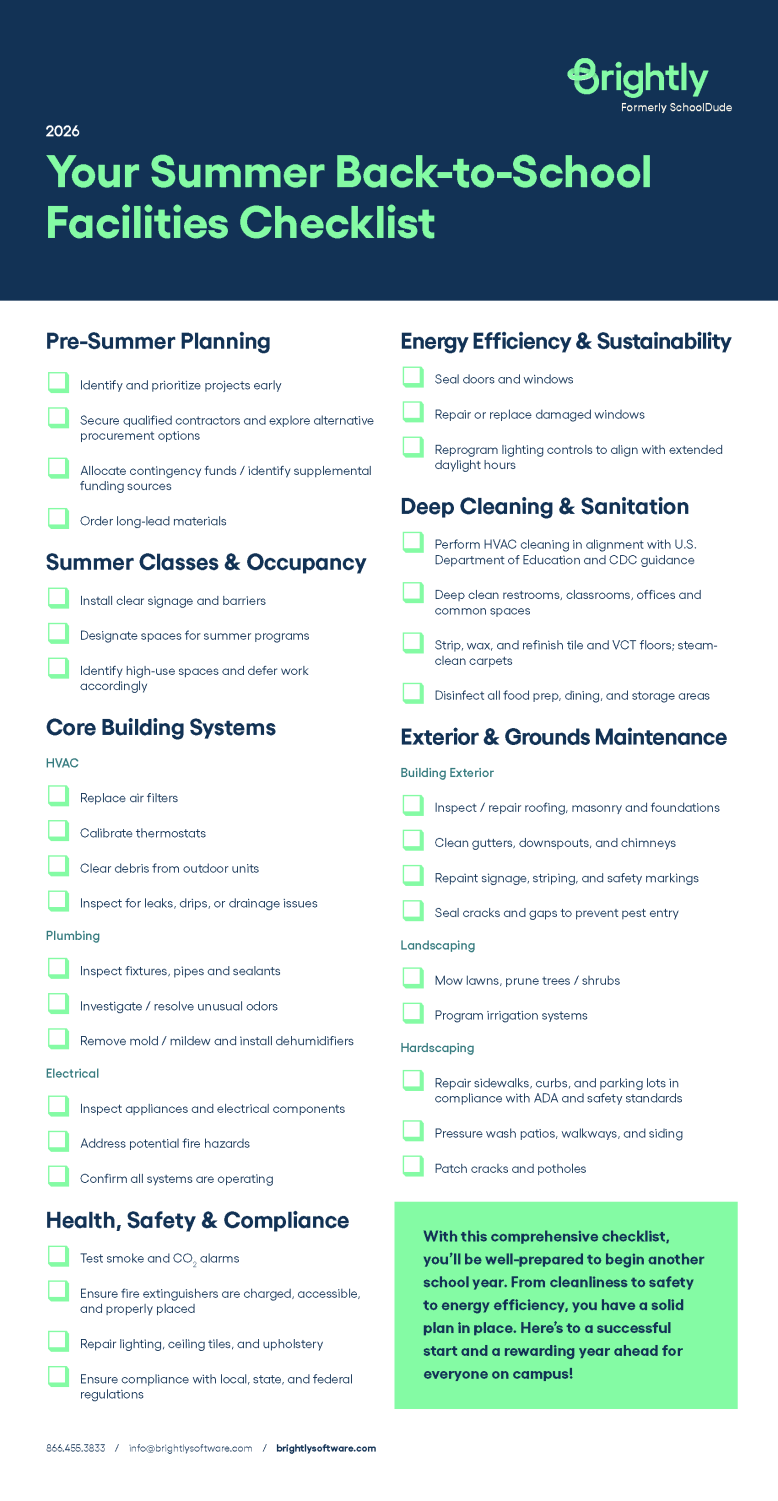 Back to School Checklist