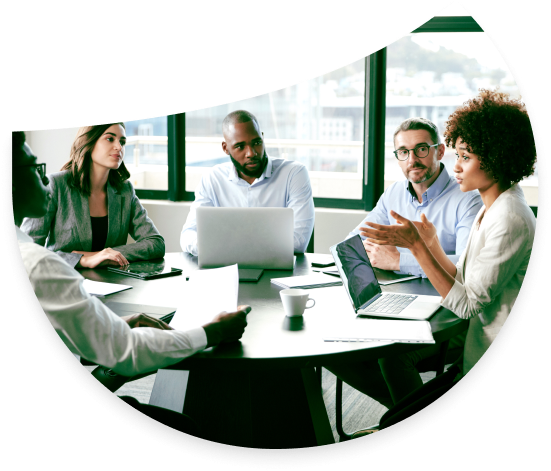 employees in office