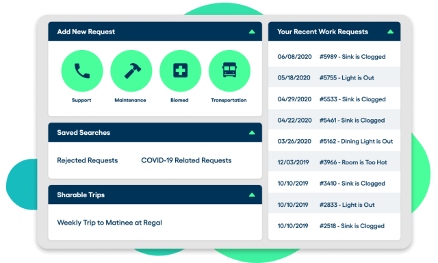 TheWorxHub Request Screen