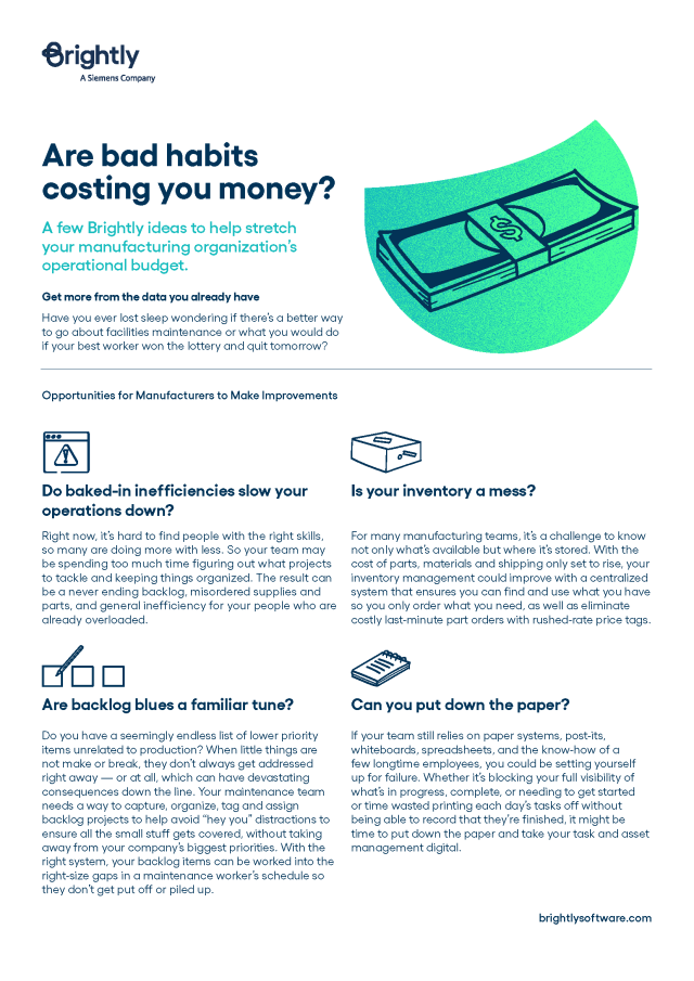 Manufacturing Budget Savers