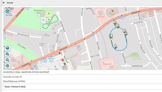 Managing and Resolving Pothole Enquiries with Confirm