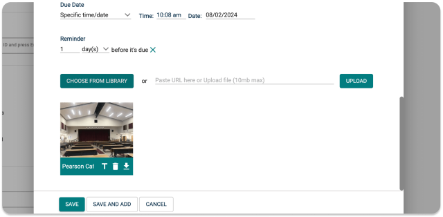 Screenshot of Event Manager Community Event Portal