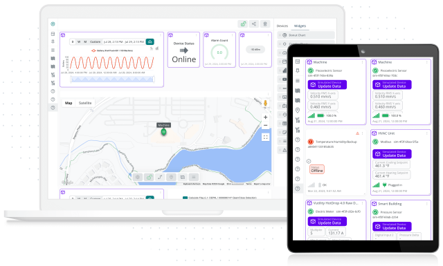 Screenshot of Smart Assets and how IoT can seem complex, but we’ve simplified monitoring and analytics to be a breeze