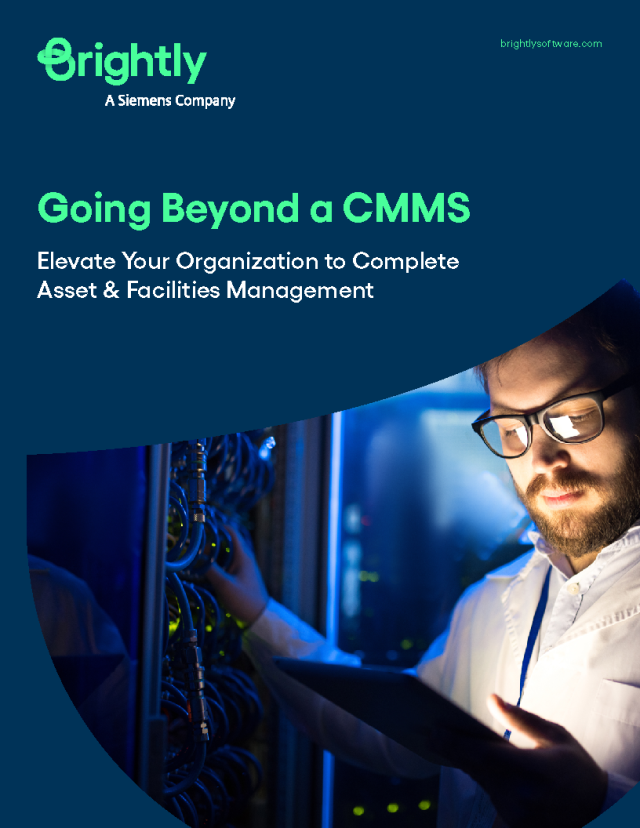 Going Beyond a CMMS