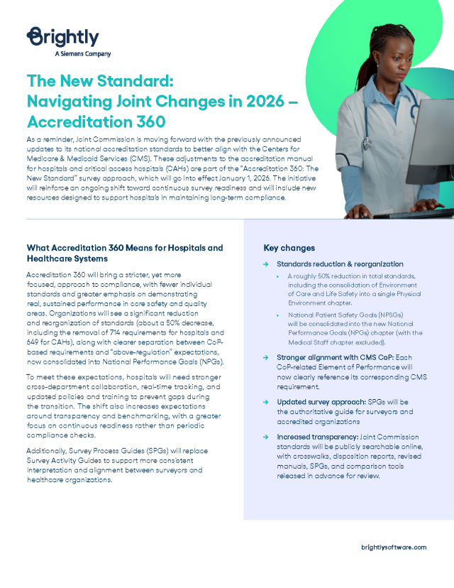 The New Standard: Navigating Joint Changes in 2026 – Accreditation 360
