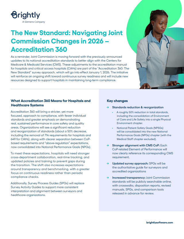 The New Standard- Navigating Joint Commission Changes in 2026 – Accreditation 360