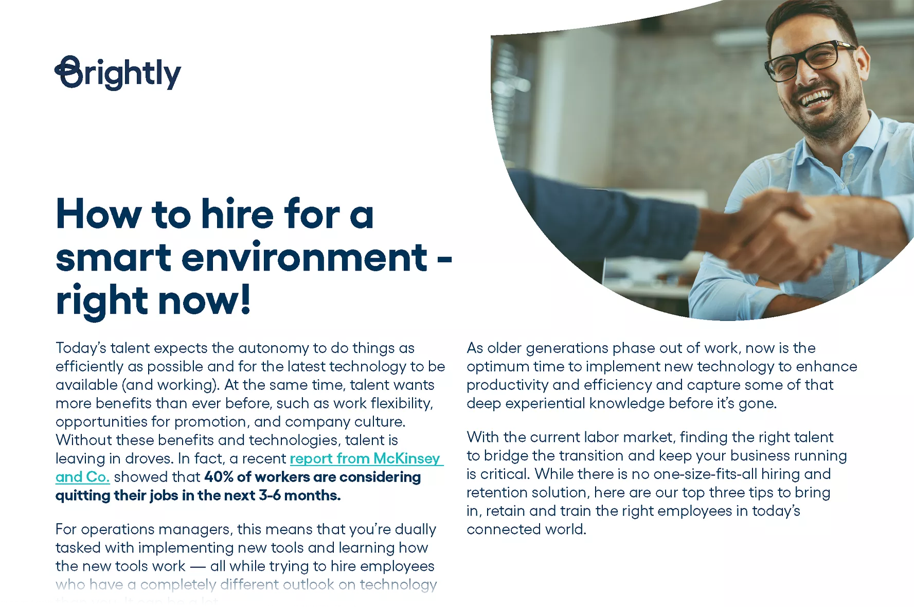 Hiring in a smart environment - preview