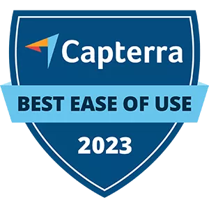 Capterra Best Ease of Use 2023