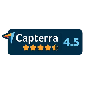 Capterra 4.5 stars