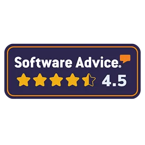 Software Advice 4.5 stars