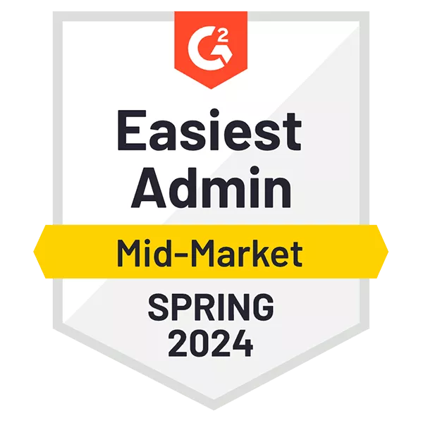 G2 Easiest Admin Enterprise Fall 2022